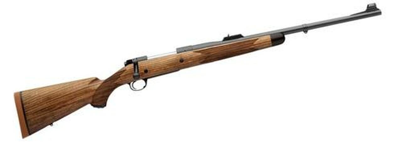 Kimber Caprivi .416 Rem. Mag. 24″, 4rd, AA-grade Walnut Stock, Blued
