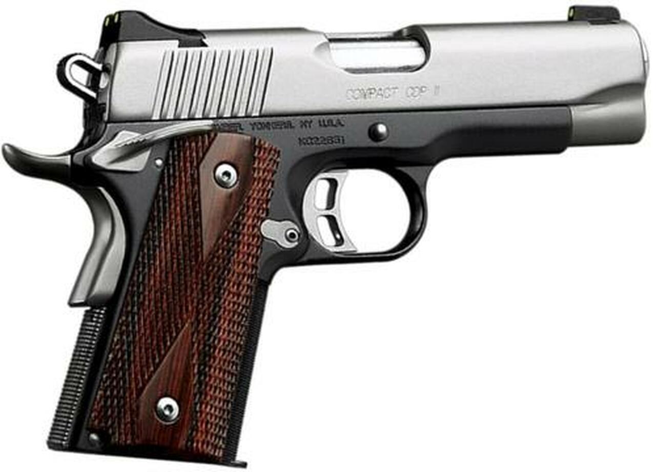 Kimber Compact CDP II, 1911 45ACP, 4″ Barrel, 7rd, CA Approved, NS