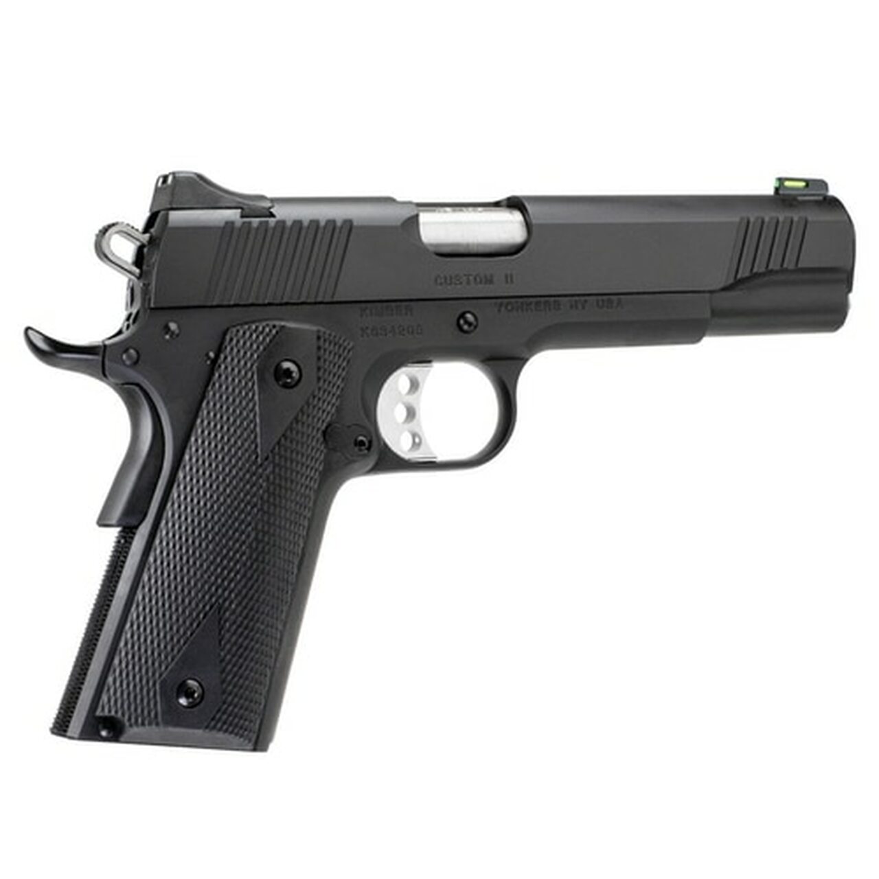 Kimber Custom II GFO 45 ACP, 5″, SHOT Show Package, 8rd, Black