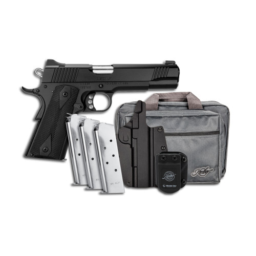 Kimber Custom TLE II 1911 45 ACP, 5″ Barrel, Black, Includes Holster/Range Bag, 7rd