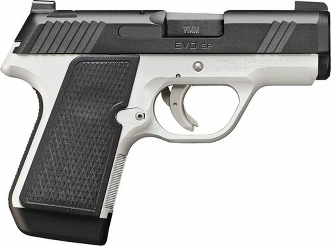 Kimber EVO SP Two-Tone 9mm, 3″ Barrel, Tritium Night Sights, Striker Fired, 7rd Mag