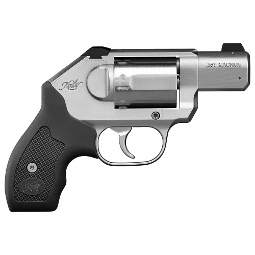 Kimber K6S 357 Magnum, 2″ Barrel, Brushed Stainless Finish, Black Rubber Grip, 6rd