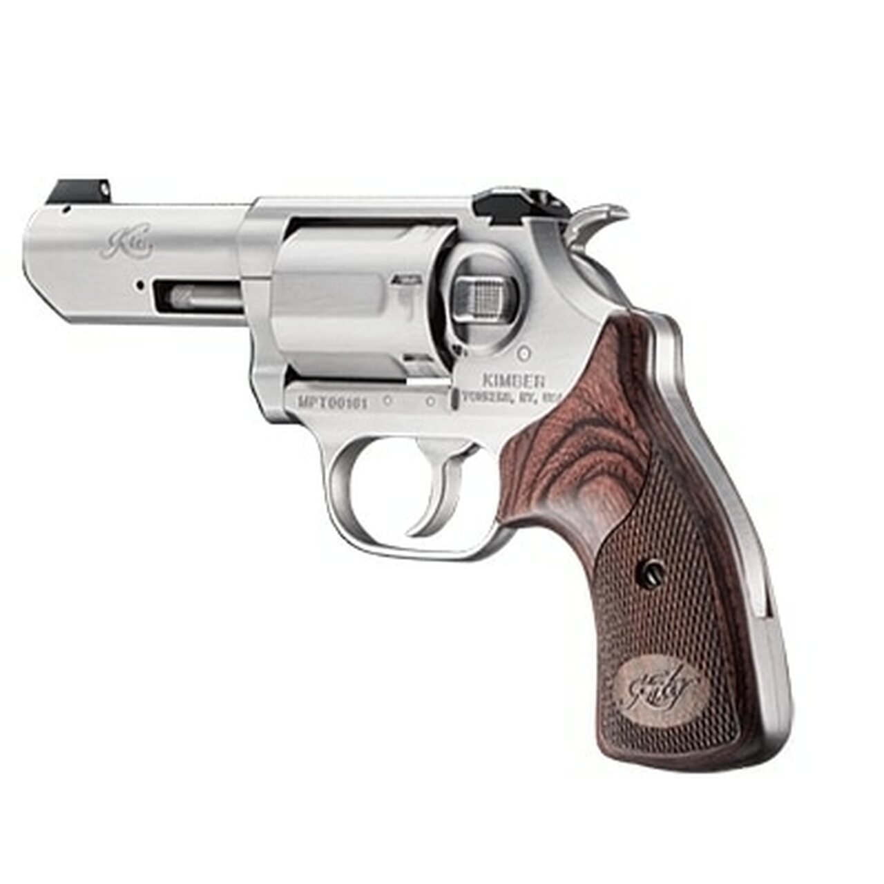 Kimber K6S DASA, .357 Mag, 3″ Barrel, 6rd, Walnut Grip, Stainless Steel