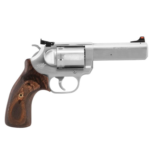 Kimber K6s DASA 357 Magnum, 4″ Barrel, Brushed Finish, Silver, Wood Grips, 6rd