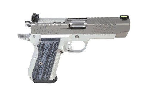 Kimber KDS9c 9mm, 4″ Barrel, Silver, G10 Grips, Night Sights, 10rd