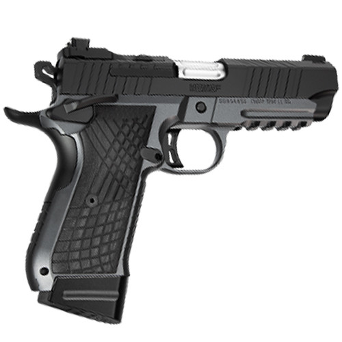 Kimber KDS9c Rail 9mm, 4.09″ Barrel, Gray/Black, TruGlo Night Sights, 18rd