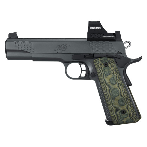Kimber KHX Custom 1911 45 ACP, 5″ Barrel, Black, Holoson Optic, 8rd