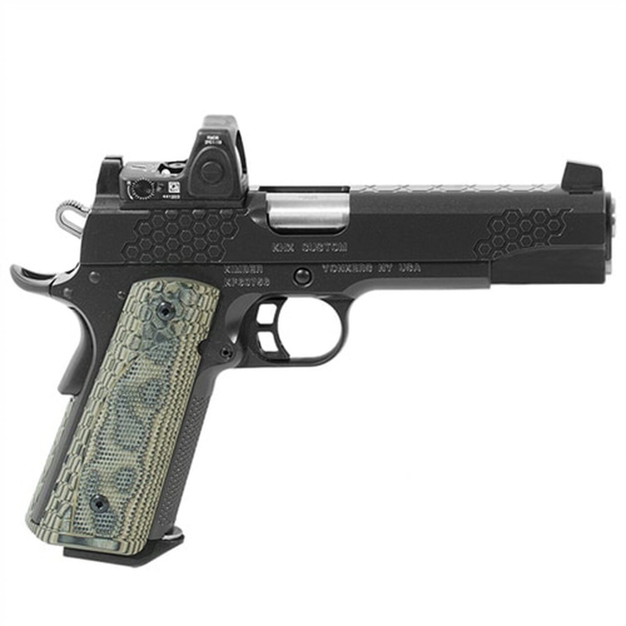 Kimber KHX Custom 1911 Optic Included 10mm 5″ Barrel Trijicon RMR 3.25 MOA Dot 8rd Mag