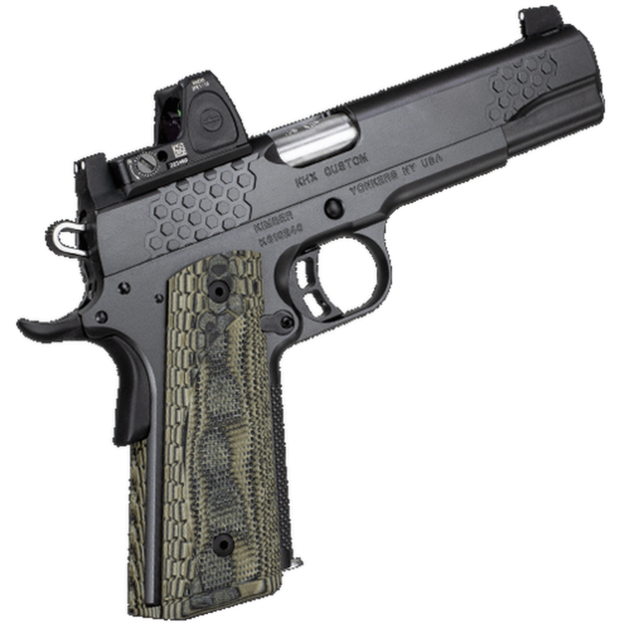 Kimber KHX Custom 1911 Optic Included 9MM 5″ Barrel Trijicon RMR 3.25 MOA Dot 8rd Mag