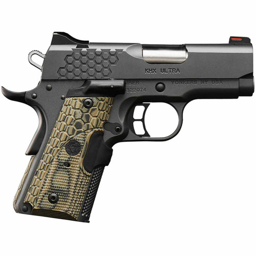 Kimber KHX Ultra 9mm, 3″ Barrel, G10 Grips, Charcoal Gray, 8rd
