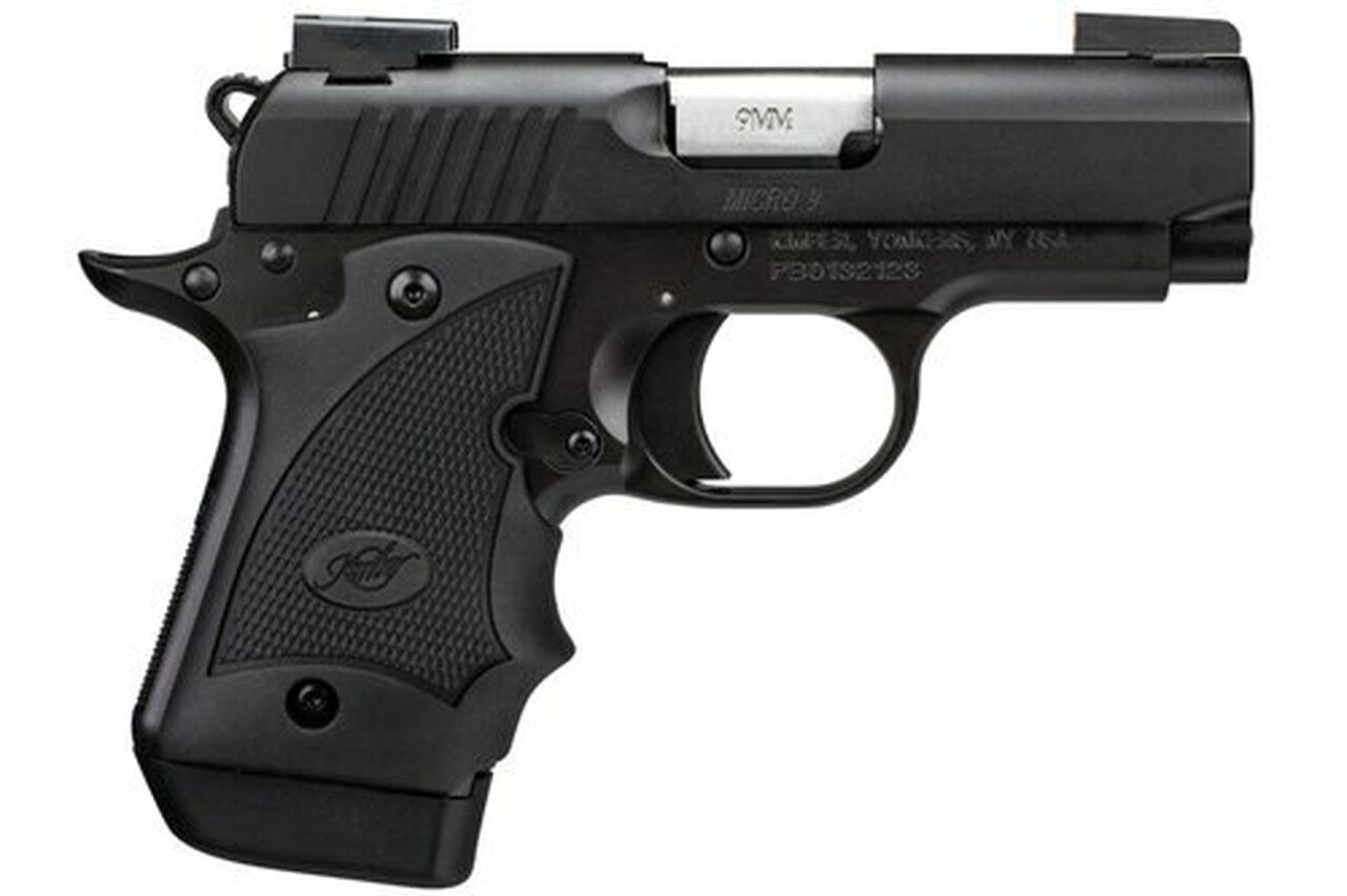 Kimber Micro 9 Nightfall 9mm, 3.15″, Truglo TFX Day/Night Sights, Black