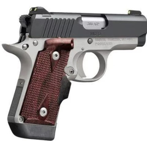 Kimber Micro Two-Tone 380 ACP, 2.75″ Barrel, Black Slide, Steel Frame, 7rd
