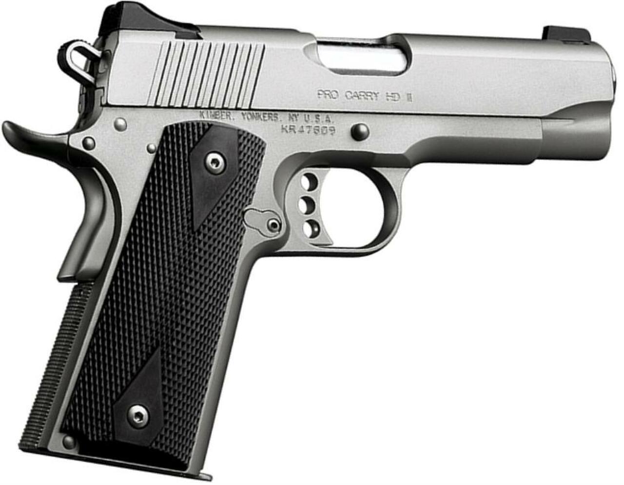 Kimber Pro Carry HD II, .38 Super, 4″, 9rd, CA Approved