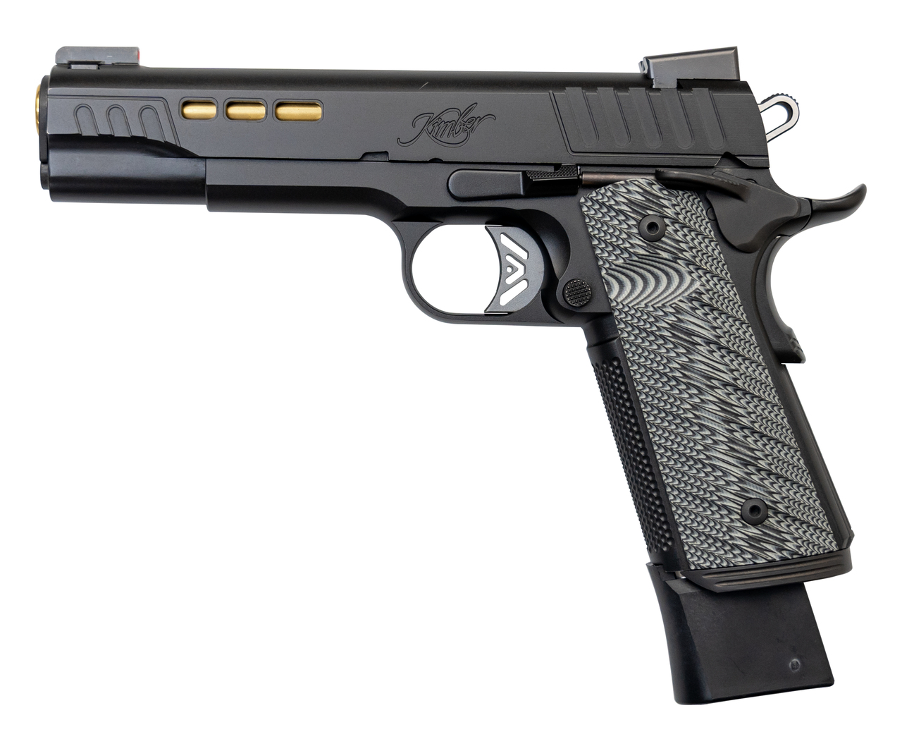 Kimber Rapide Used .45 ACP, 5″ Barrel, Night & Fiber Optic Sights, Black, 10rd