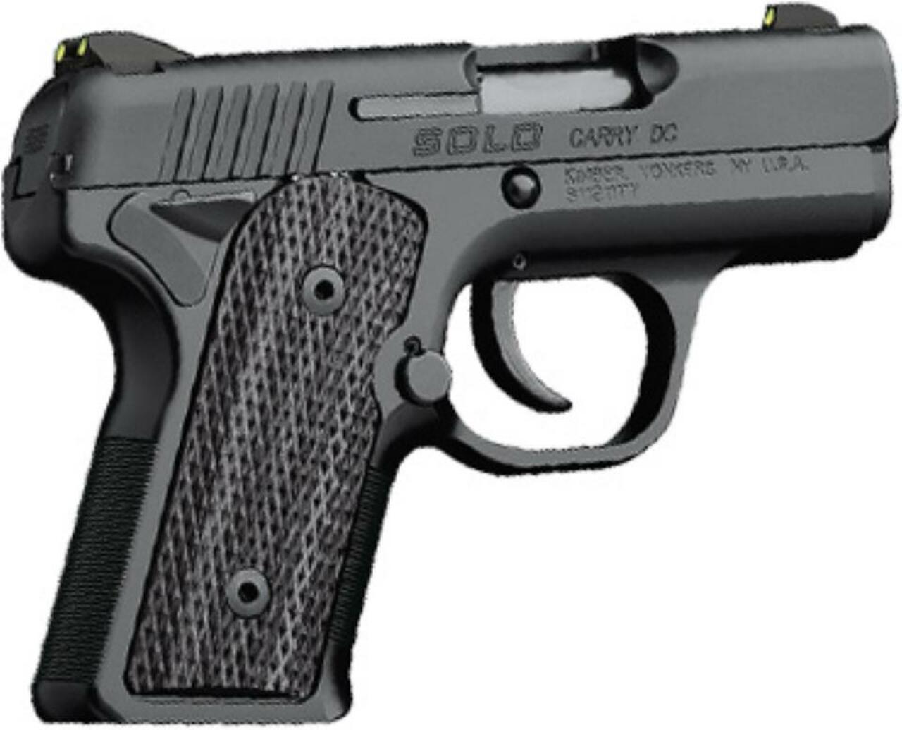 Kimber Solo Carry DC 9mm 3.5″ Barrel Ambi Safety Matte Black Finish 6 Rd
