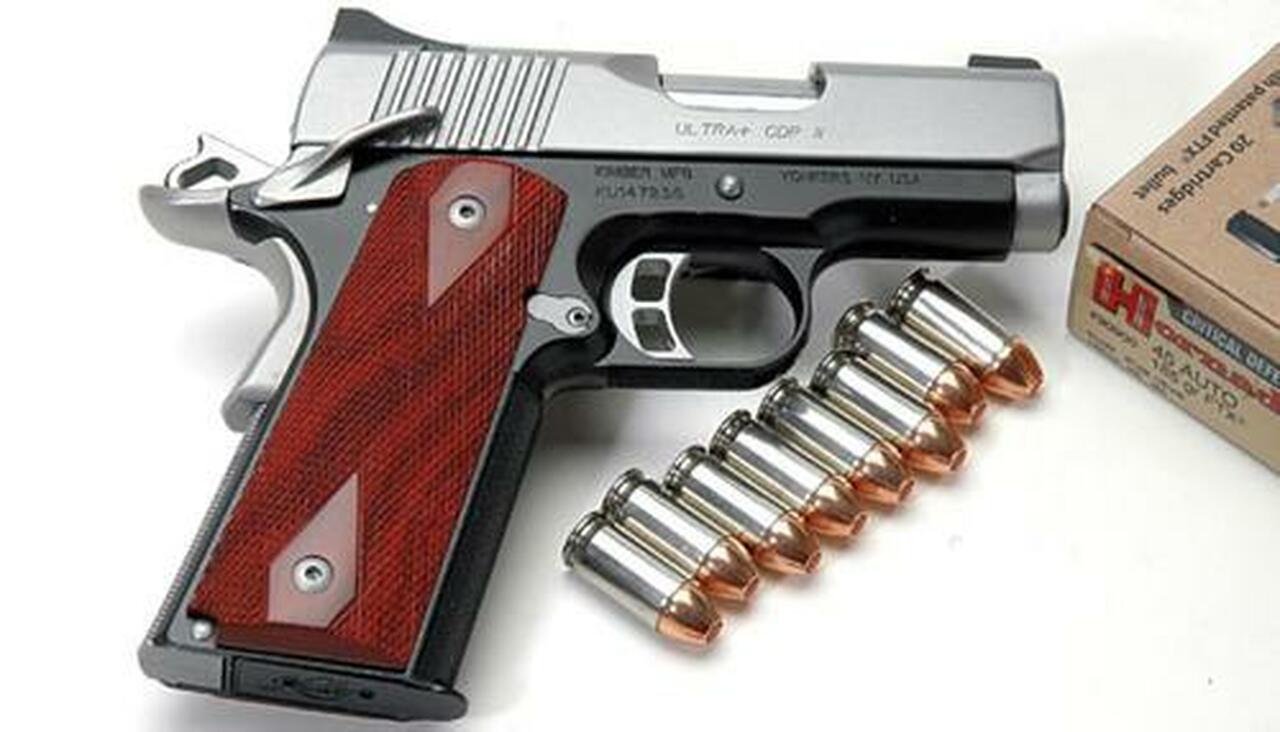 Kimber Ultra CDP II, 45 ACP, 3″, 7rd, CA Approved, NS