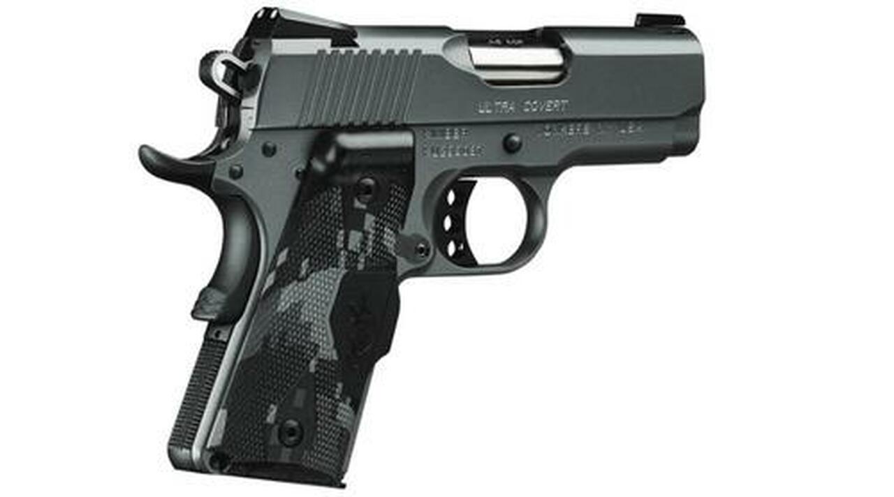 Kimber Ultra Covert 45 ACP, 3″, 7rd, Crimson Trace Lasergrip