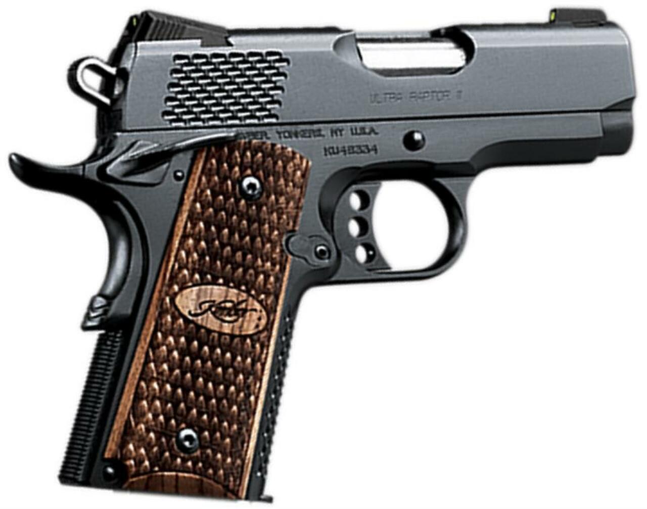 Kimber Ultra Raptor II, 45ACP, 3″, 7rd, CA Approved