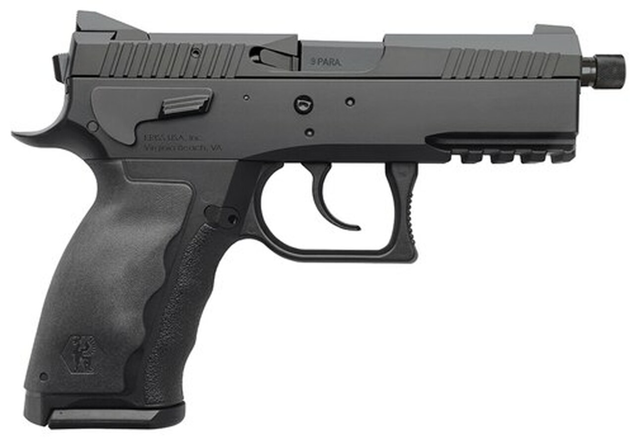 Kriss Sphinx Single/Double 9mm 3.7″ Barrel, Black Interchangeable Backstraps, 15rd