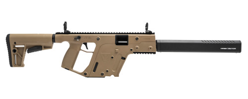 Kriss Vector CRB G2 45 ACP, 16″ Barrel, Flat Dark Earth, MA/NJ Compliant, 10rd