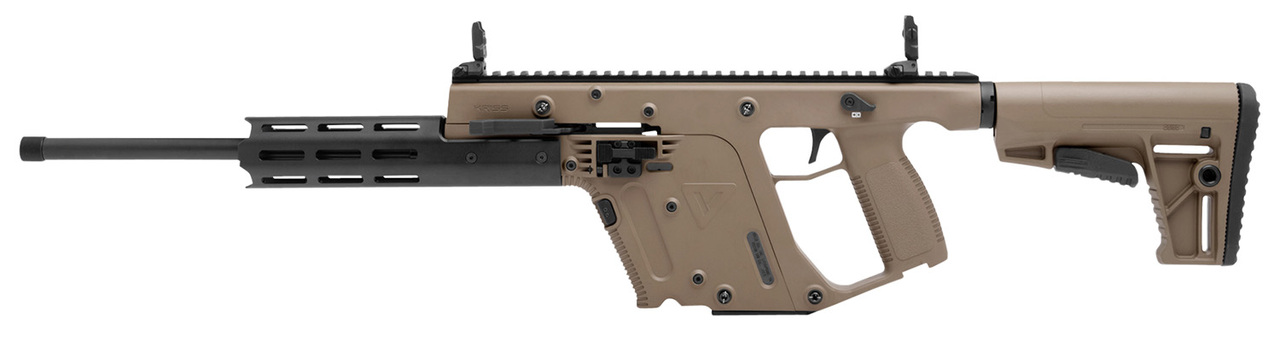 Kriss Vector CRB Gen2 .22 LR, 16″ Barrel, M-LOK, FDE, 10rd