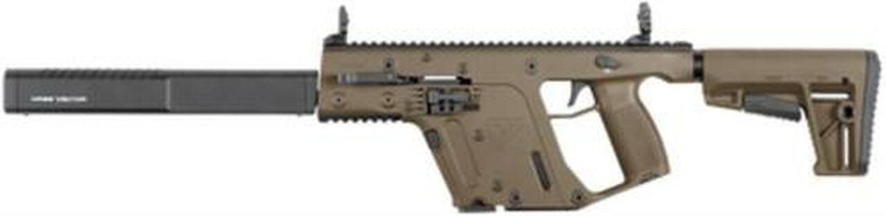 Kriss Vector Gen II Carbine 9mm 16″ Barrel Defiance M4 Stock Flat Dark Earth 17rds