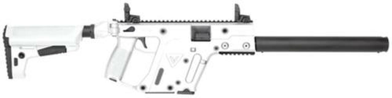 Kriss Vector Gen II Carbine, 9mm, 16″, Defiance M4 Stock, Alpine White, 17rds