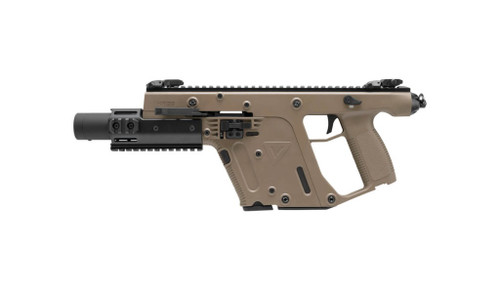 Kriss Vector SDP G2 22 LR, 8″ Threaded Barrel, FDE, 10rd
