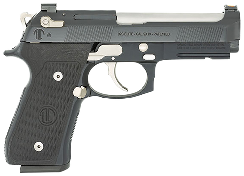 Langdon 92 Elite 9mm, 4.7″ Barrel, Black, G10 Grip, 18rd