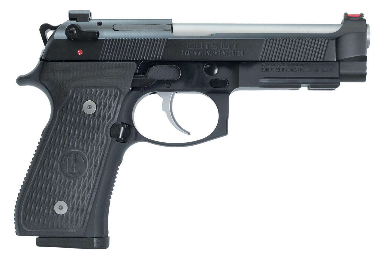Langdon Tactical 92 Elite LTT 9mm, 4.7″ Barrel, G10 Grips, Black, 15rd