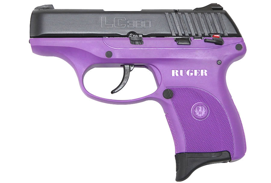 LC380 380ACP Centerfire Pistol with Lady Lilac Purple Frame