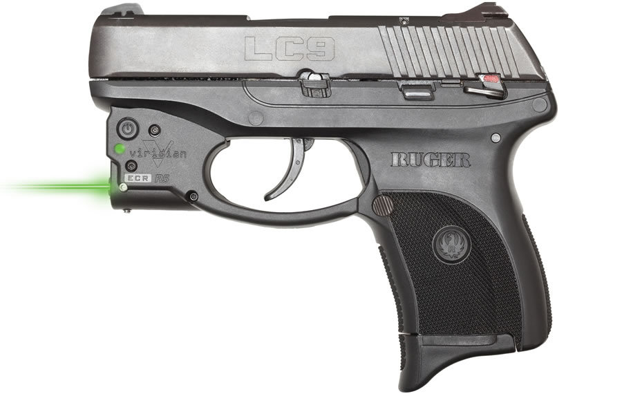 LC9 9mm Centerfire Pistol with Viridian R5 Green Laser