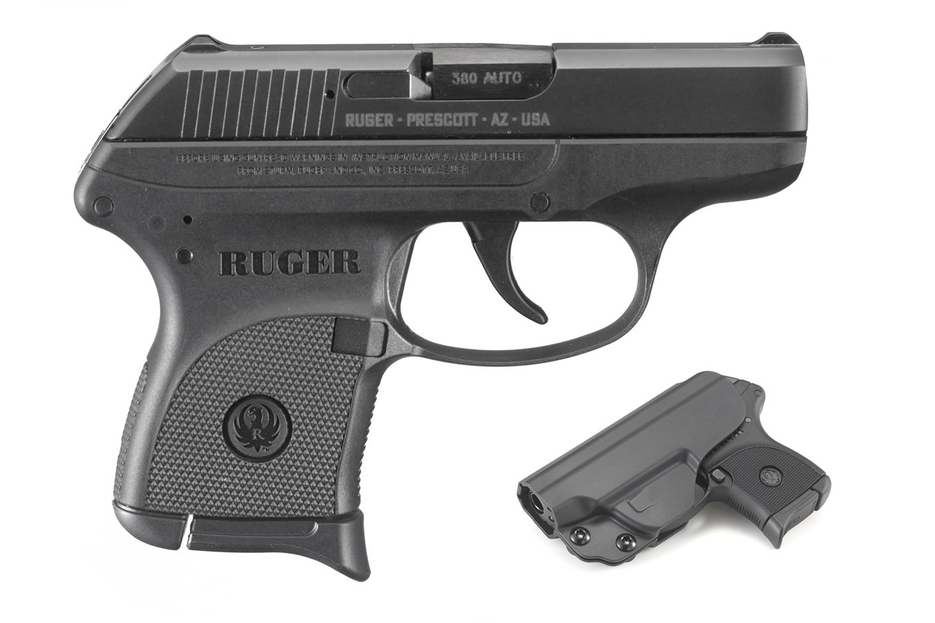 LCP 380 ACP Carry Conceal Pistol with IWB Holster