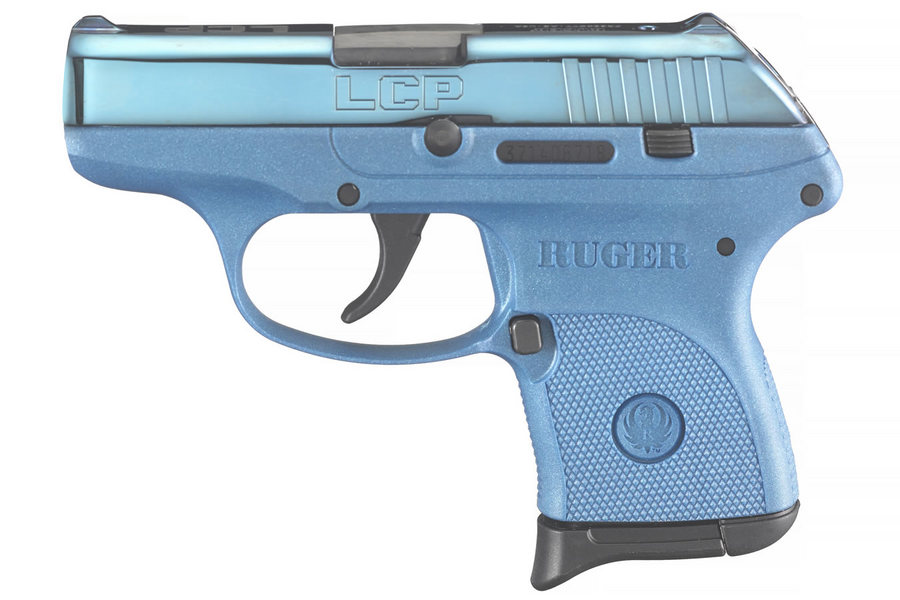 LCP 380 ACP with Blue Color Cased Slide