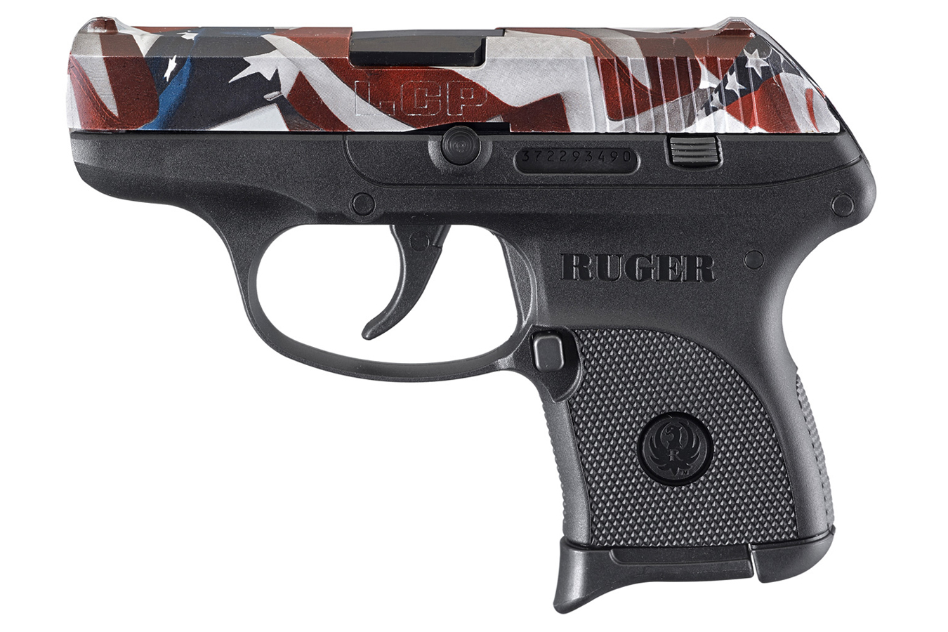 LCP 380 Auto Centerfire Pistol with One Nation Dipped Slide