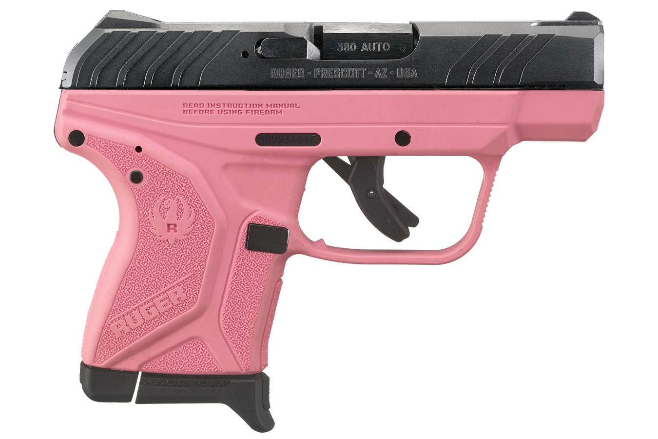 LCP II 380 ACP Carry Conceal Pistol with Pink Frame