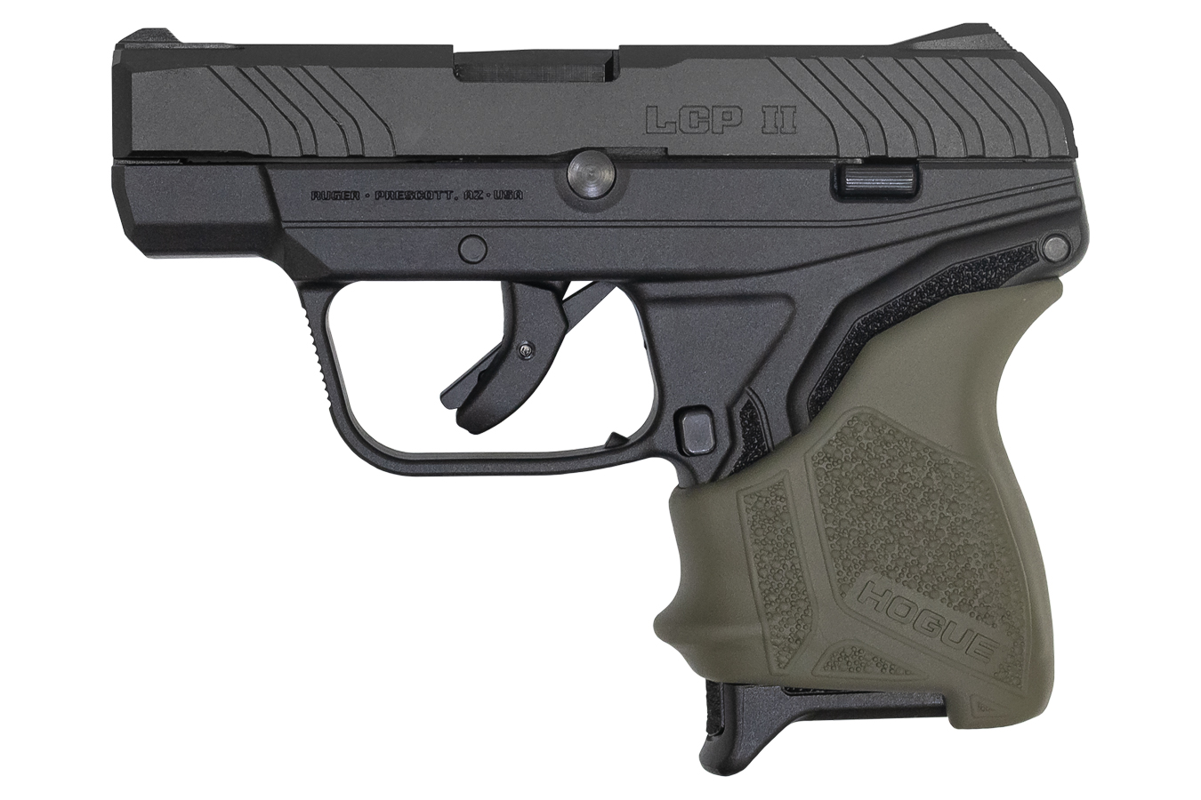 LCP II 380 Auto Carry Conceal Pistol TALO Exclusive with OD Green Hogue Grip Sle