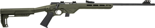 Legacy Citadel Trakr Bolt-Action 17 HMR, 21″ Barrel, Olive Drab Green, 5rd