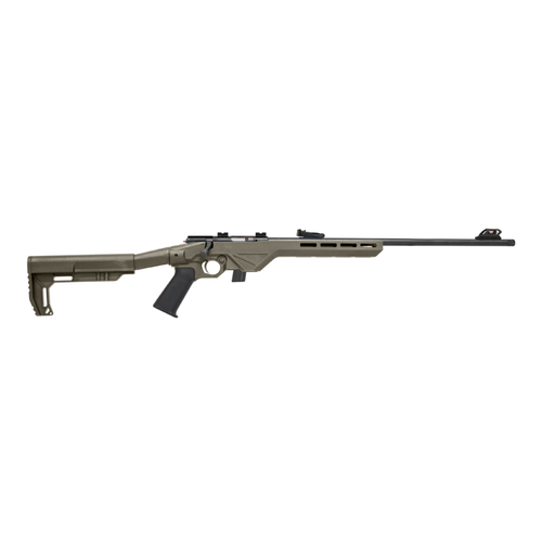 Legacy Citadel Trakr Bolt Action 22 LR, 18″ Barrel, Olive Drab Green, 10rd