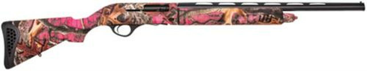 Legacy Escort Youth Semi-Auto 20 Ga 3″ Chamber 22″ Vent Rib Barrel Blue Finish Trio Recoil Pad Synthetic Stock Foxy Woods Camouflage Finish 4rd