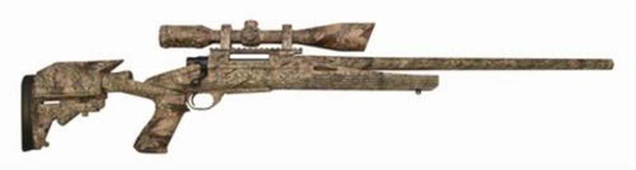 Legacy Howa/Axiom Varminter Package .223 Remington 20″ Heavy Barrel Axiom Stock 5rds With 4-16x44mm Nighteater Riflescope Full Coverage Kings Desert Camouflage Finish