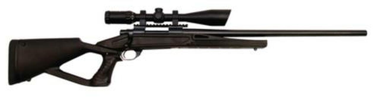 Legacy Howa Bolt Action .308 Winchester 24″ Heavy Varmint Barrel Blue Finish Talon Thumbhole Black Stock 5rds With Nikko Stirling 3-10x42mm Riflescope