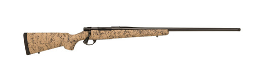 Legacy M1500 6.5 Creedmoor, 22″ Threaded Barrel, Tan w/ Black Webbing, 4rd