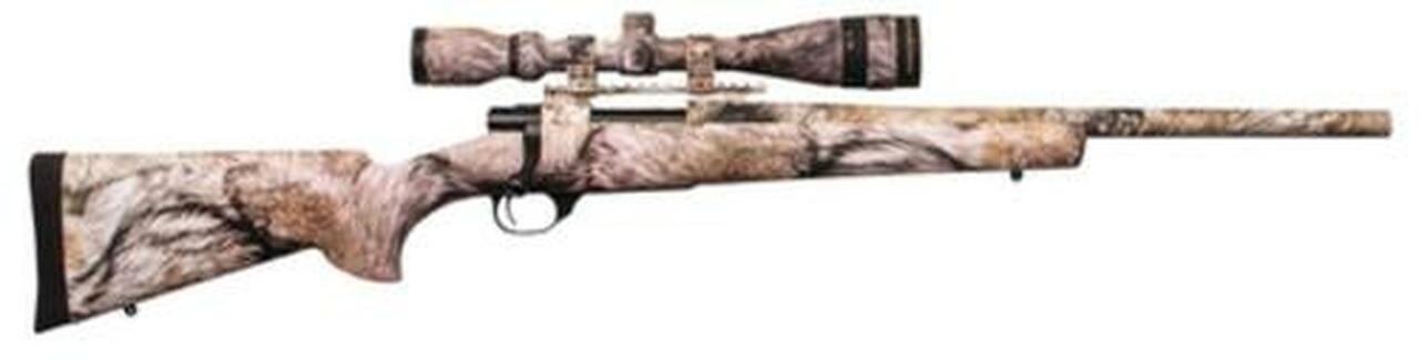 Legacy Ranchland Compact Rifle/Scope Package .308 Winchester 20″ Heavy Barrel Synthetic Stock Full Coverage YOTE Camouflage Finish 5rd With 2.5-10x42mm Nighteater Riflescope