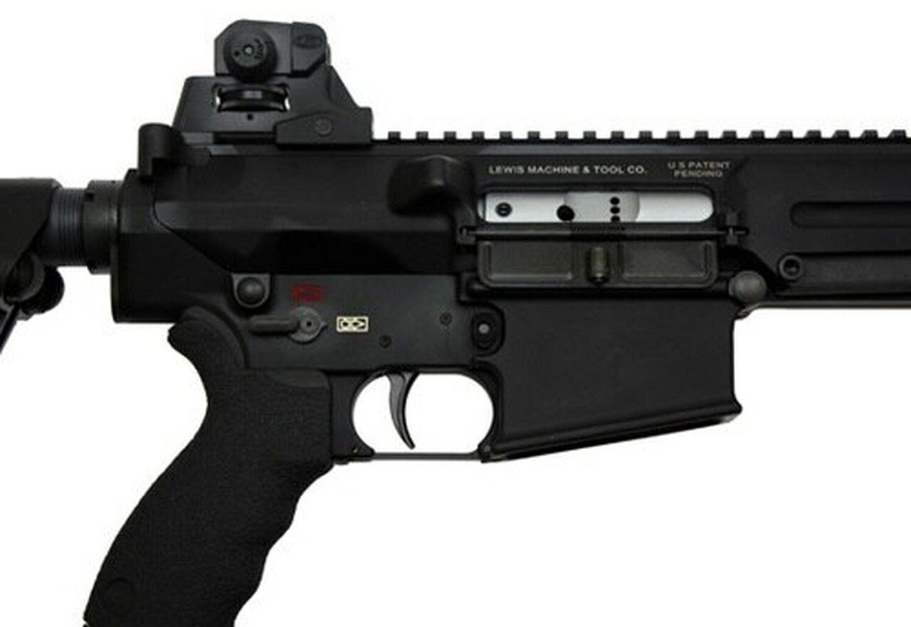 LEWIS MACHINE .308 Slick Receiver Rifle with 16″ Chrome Lined Barrel