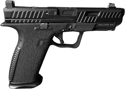 LFA Falcon 9XC 9mm, 4″ Barrel, Compact, Optics Ready, Black, 17rd
