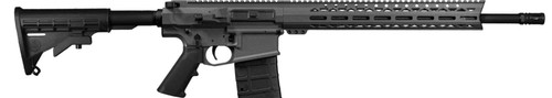 Live Free Battle Rifle Heavy 7.62x51mm, 18″ Threaded Barrel, Tungsten Cerakote, Rogers Super Stock, 10rd