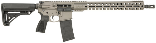 Live Free Battle Rifle Lite 5.56x45mm, 16″ Threaded Barrel, Tungsten Cerakote, 30rd