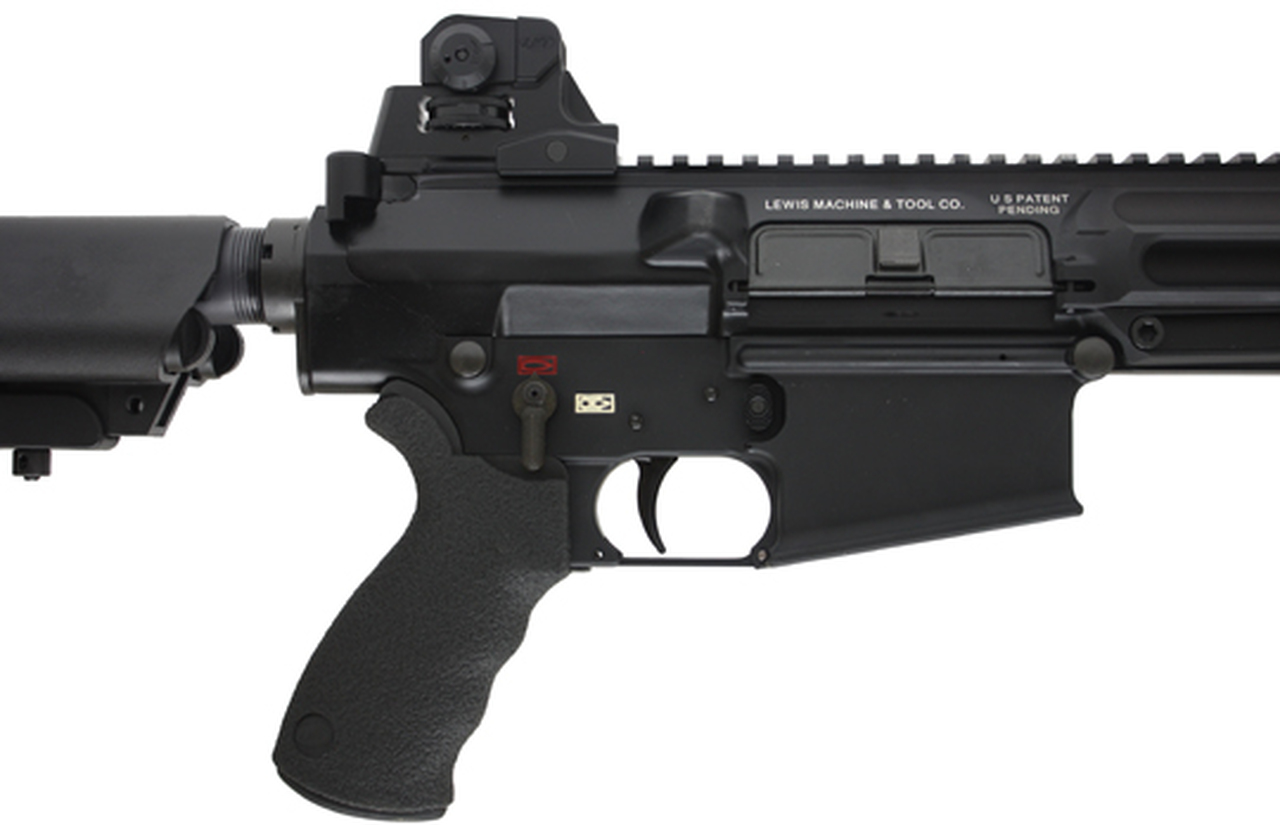 LMT 308 Modular Weapon System. 16″ Sopmod stock and Defender lower.