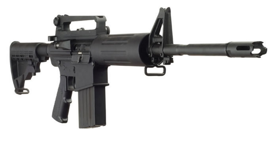 LR-308 AP4 308 Carbine Semi-Automatic Rifle with Carry Handle